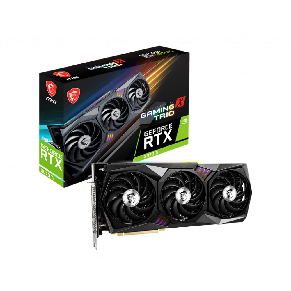 MSI GeForce RTX 3070 TI GAMING TRIO X 8G(ONLY BUILD) - GeForce